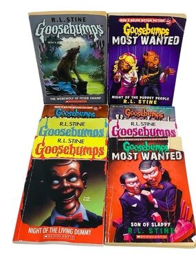 🦋 Bundle of R.L. Stine Goosebumps Book - 8pc